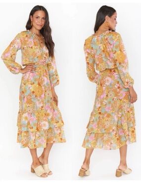 chinese dress ladies Juliet Maxi Dress ~ Charm Peony White Taffeta M